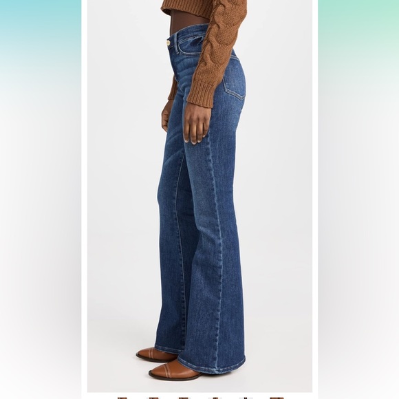 Frame Le High Flare Jeans, Size 28 - Picture 6 of 11